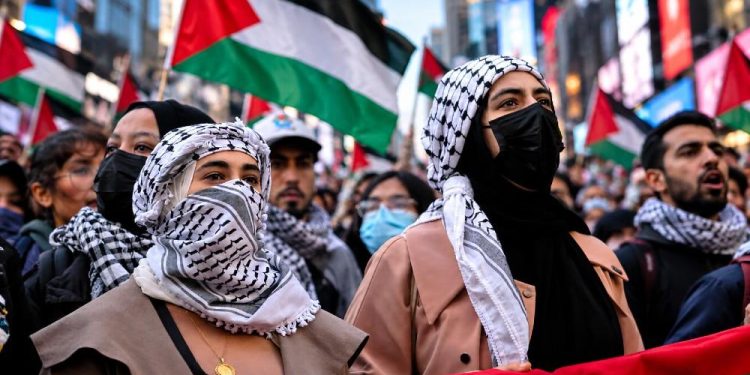 Pro-Hamas Rally